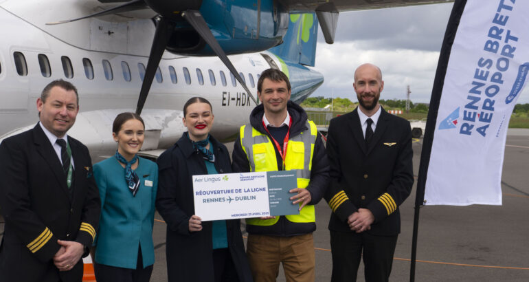 Aer Lingus Regional resumes Dublin-Rennes seasonal service